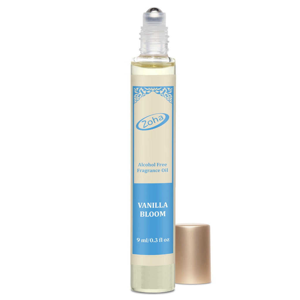 Zoha Vanilla Bloom – Alcohol-Free Vanilla Perfume for Women & Men | 9ml Roller