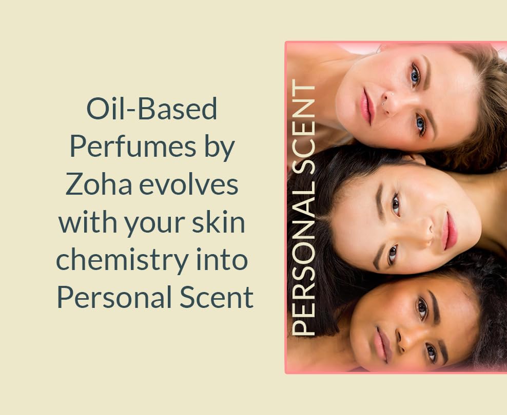 Zoha Vanilla Bloom – Alcohol-Free Vanilla Perfume for Women & Men | 9ml Roller