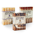 Zum Indigo Wild Goat Milk Soap Bar – 3 oz Hand & Body Soap with Essential Oils – 3 Pack