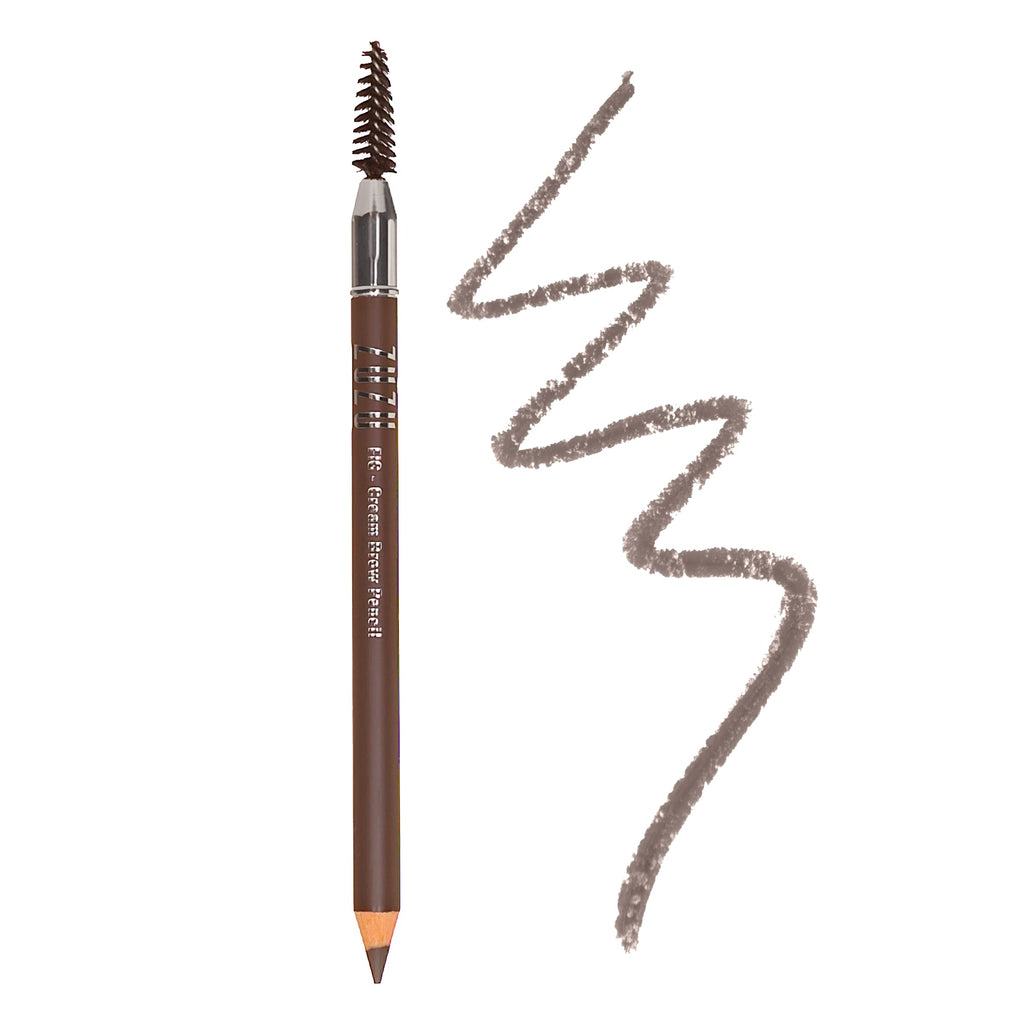 Zuzu Luxe Cream Brow Pencil (Fig - Brunette) – Natural, Creamy Definition | Vegan & Cruelty-Free