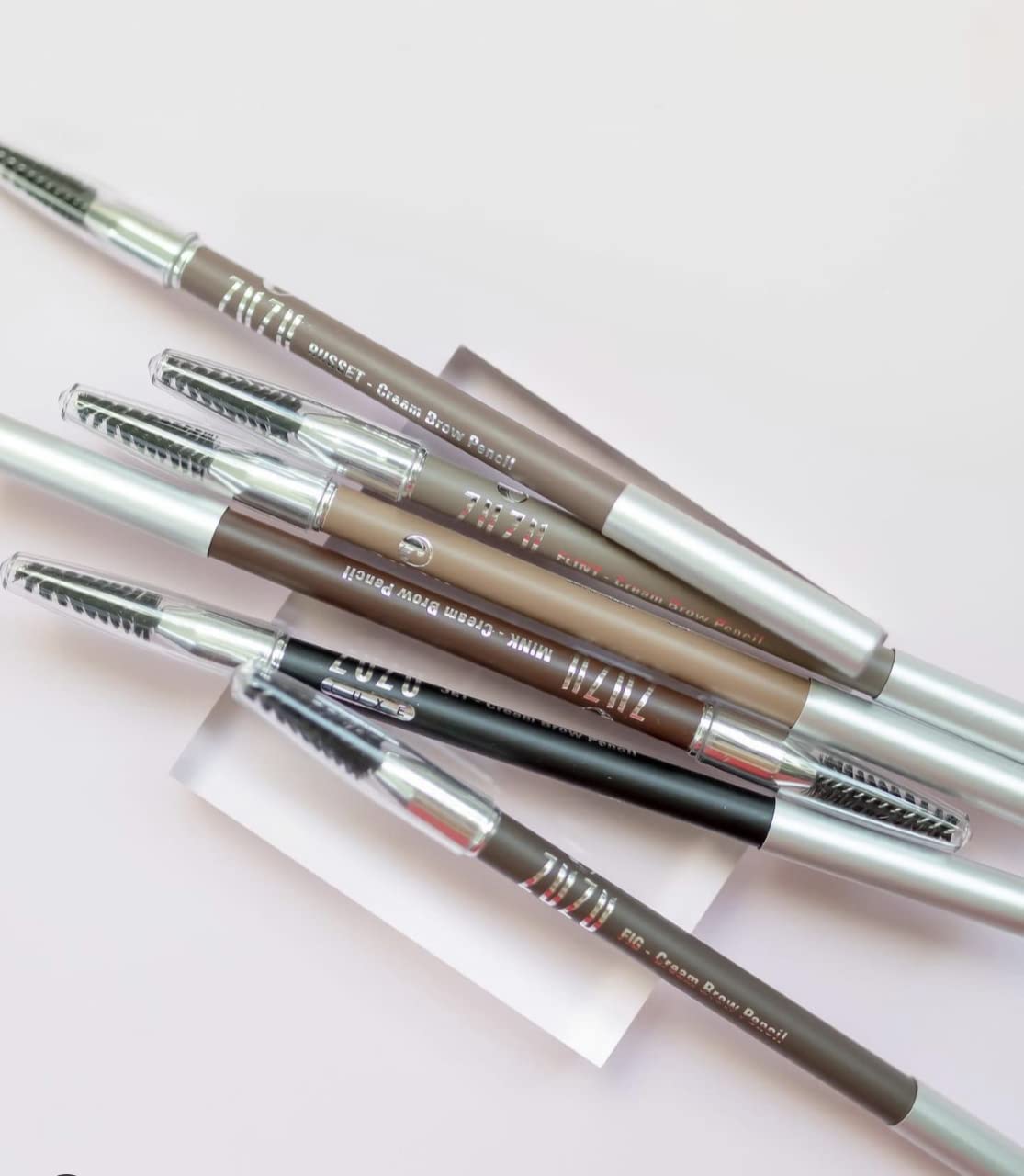 Zuzu Luxe Cream Brow Pencil (Fig - Brunette) – Natural, Creamy Definition | Vegan & Cruelty-Free